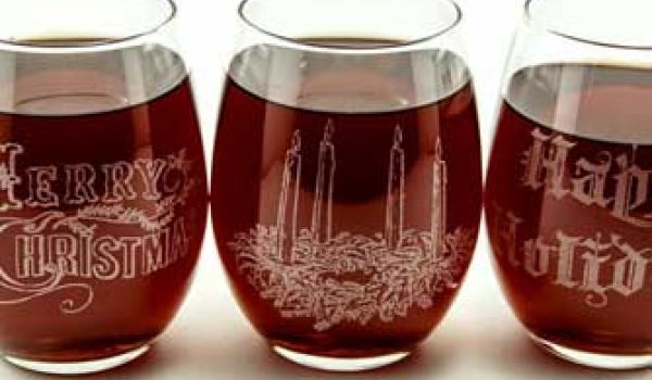 laser engraving wine glasses