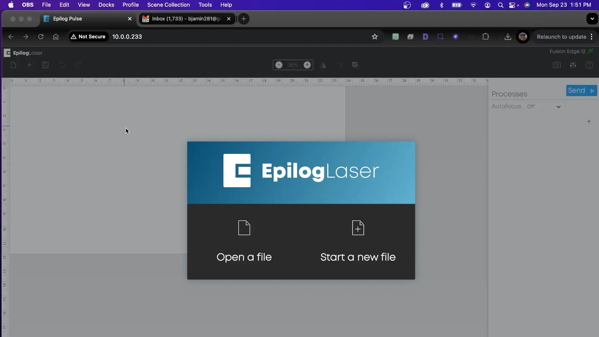 connect to pulse using a browser