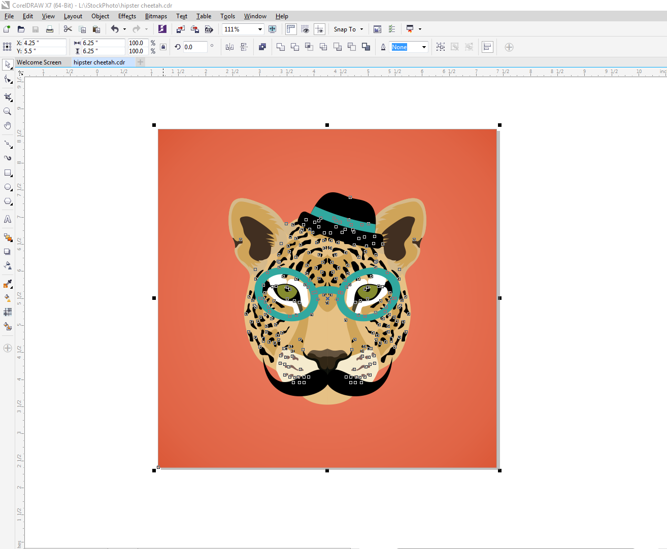 how to convert corel draw x5 file to x3