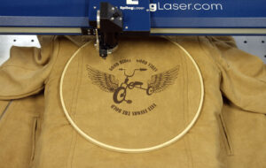 Laser Engraving a Children's Leather Jacket