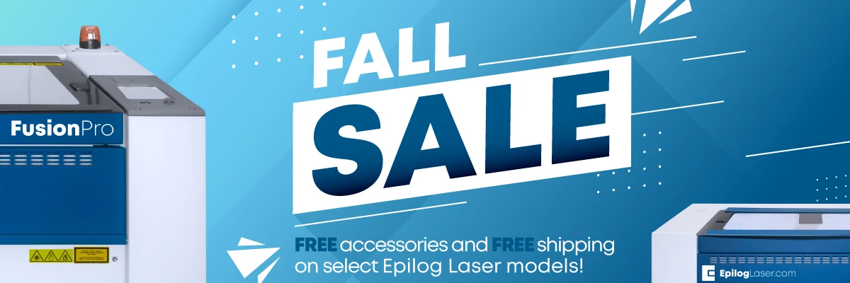 Free accessories and free shipping on select Epilog Laser models