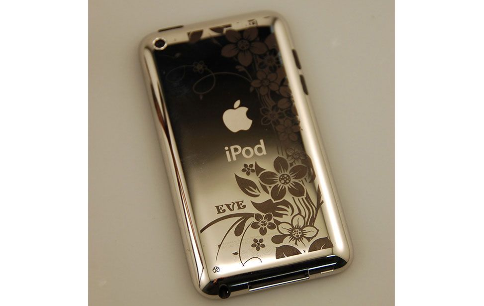 CO2 Laser Marked iPod