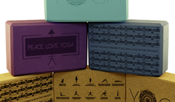 laser engraving foam and cork yoga blocks