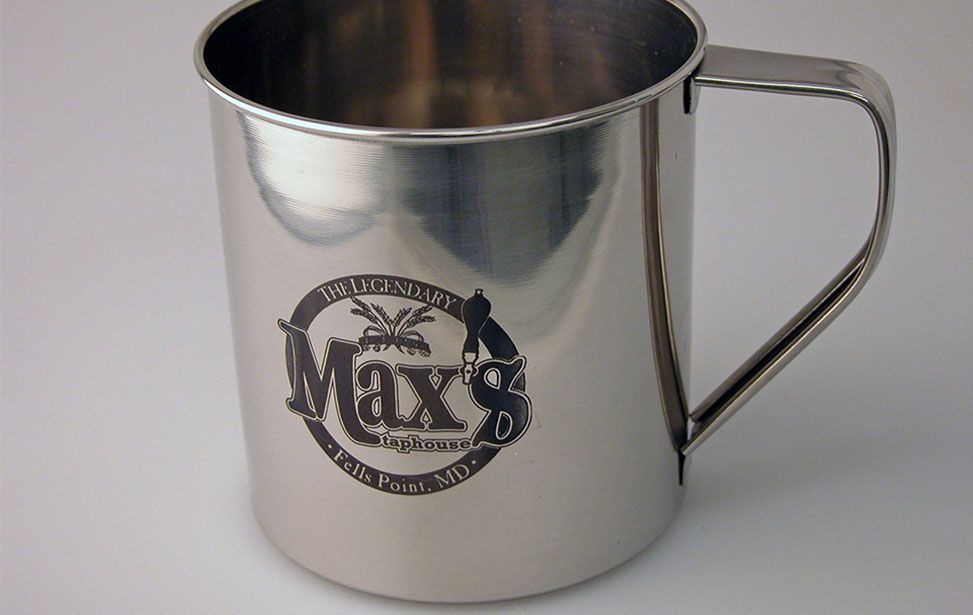 Tin Cup Marked with CerMark