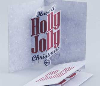 laser cut pop-up christmas cards
